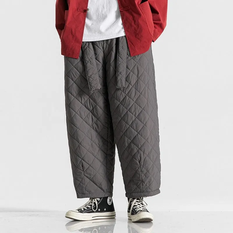 Samoro Quilted Relax Pants