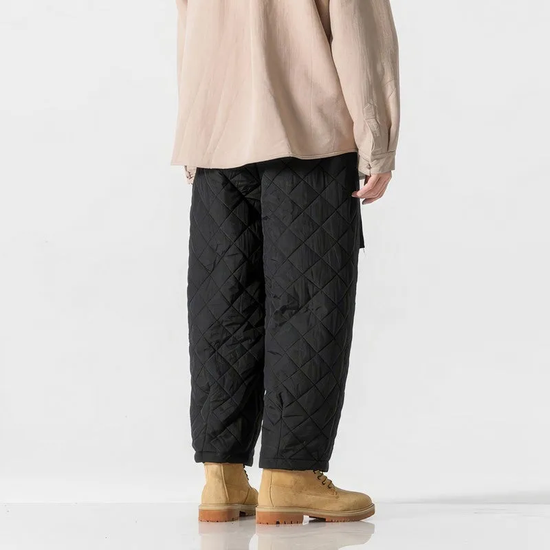 Samoro Quilted Relax Pants