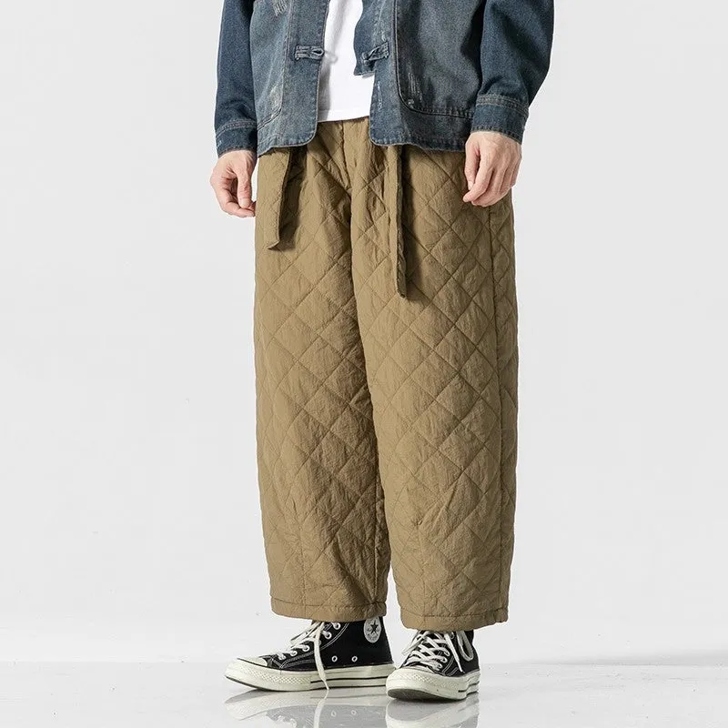 Samoro Quilted Relax Pants