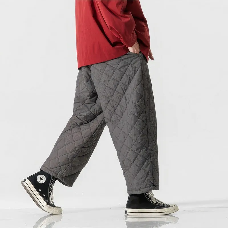 Samoro Quilted Relax Pants