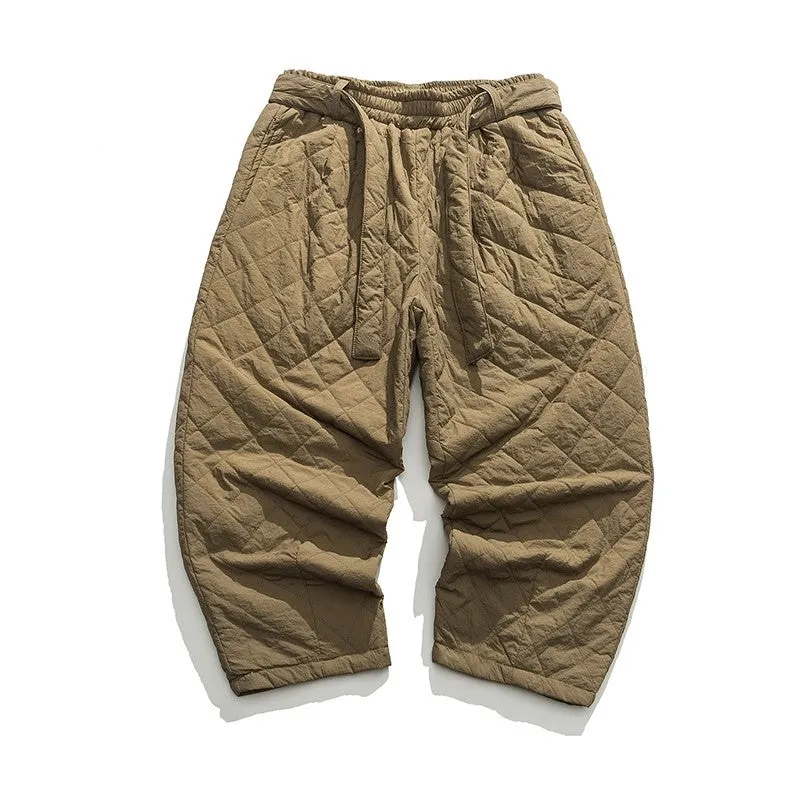 Samoro Quilted Relax Pants