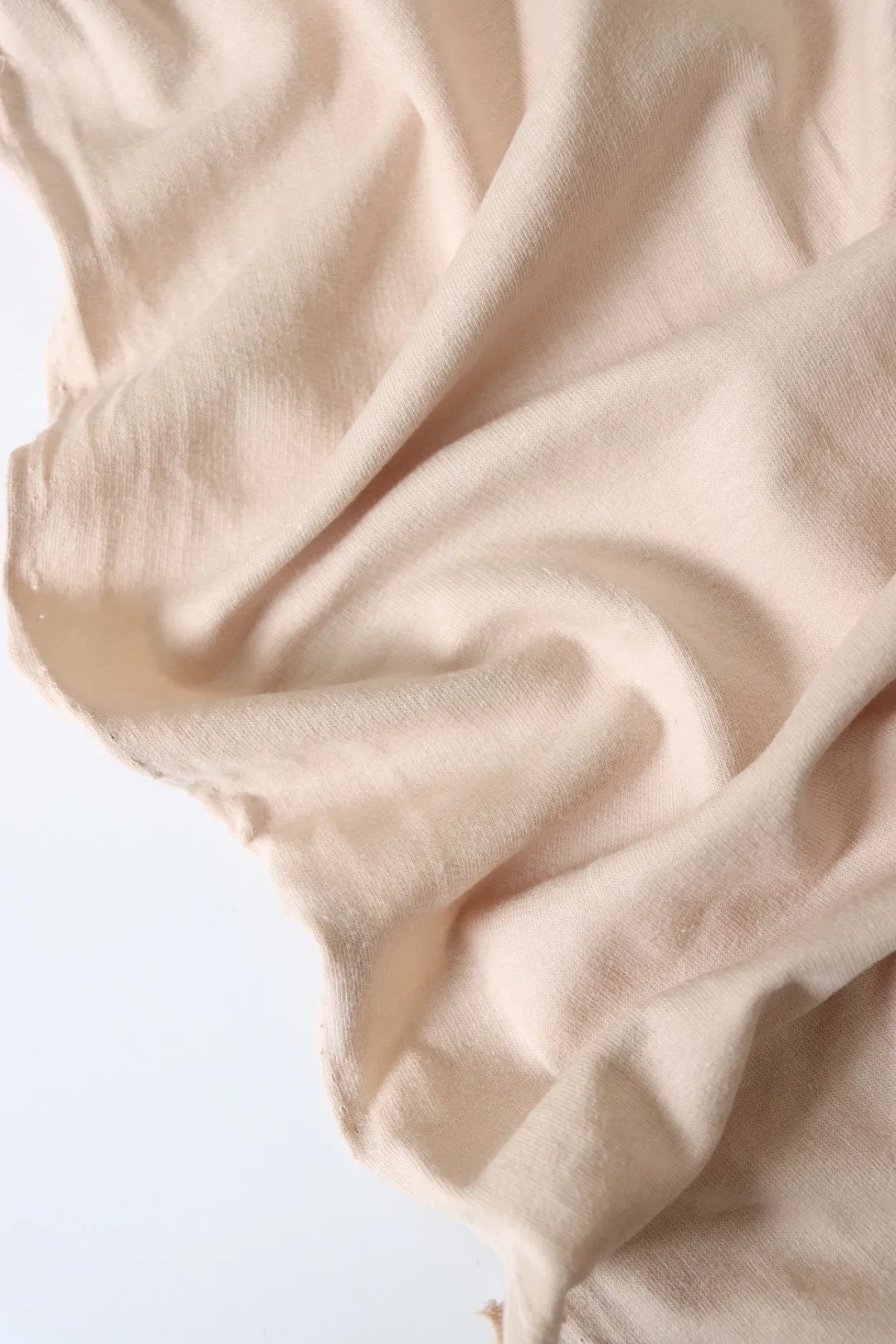 Sand Cotton Spandex French Terry