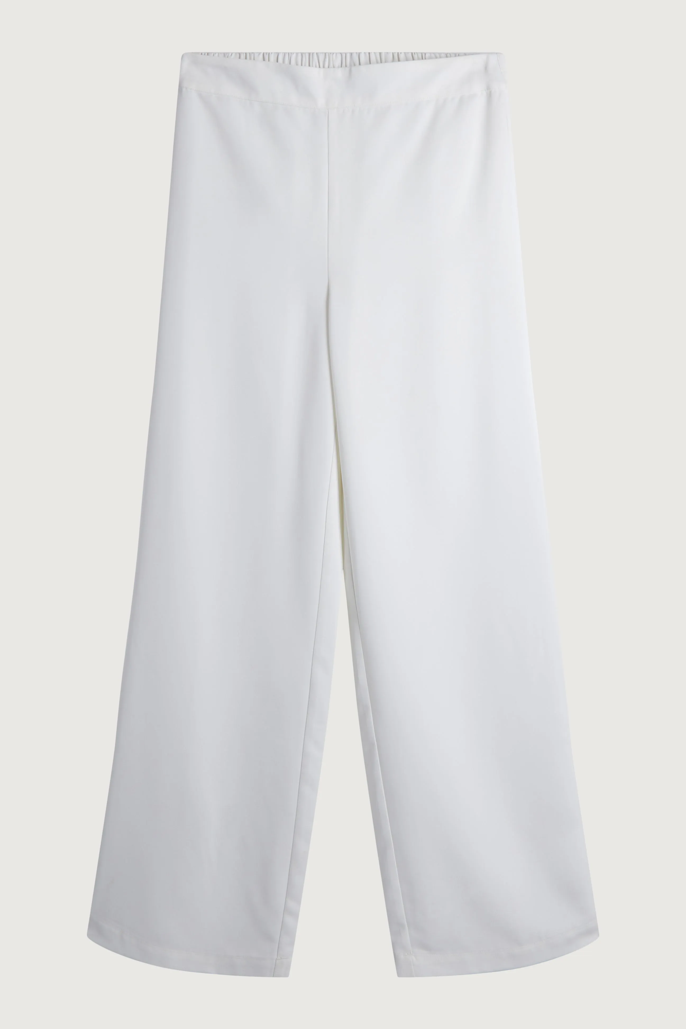 SATIN CREPE WIDE LEG PANT