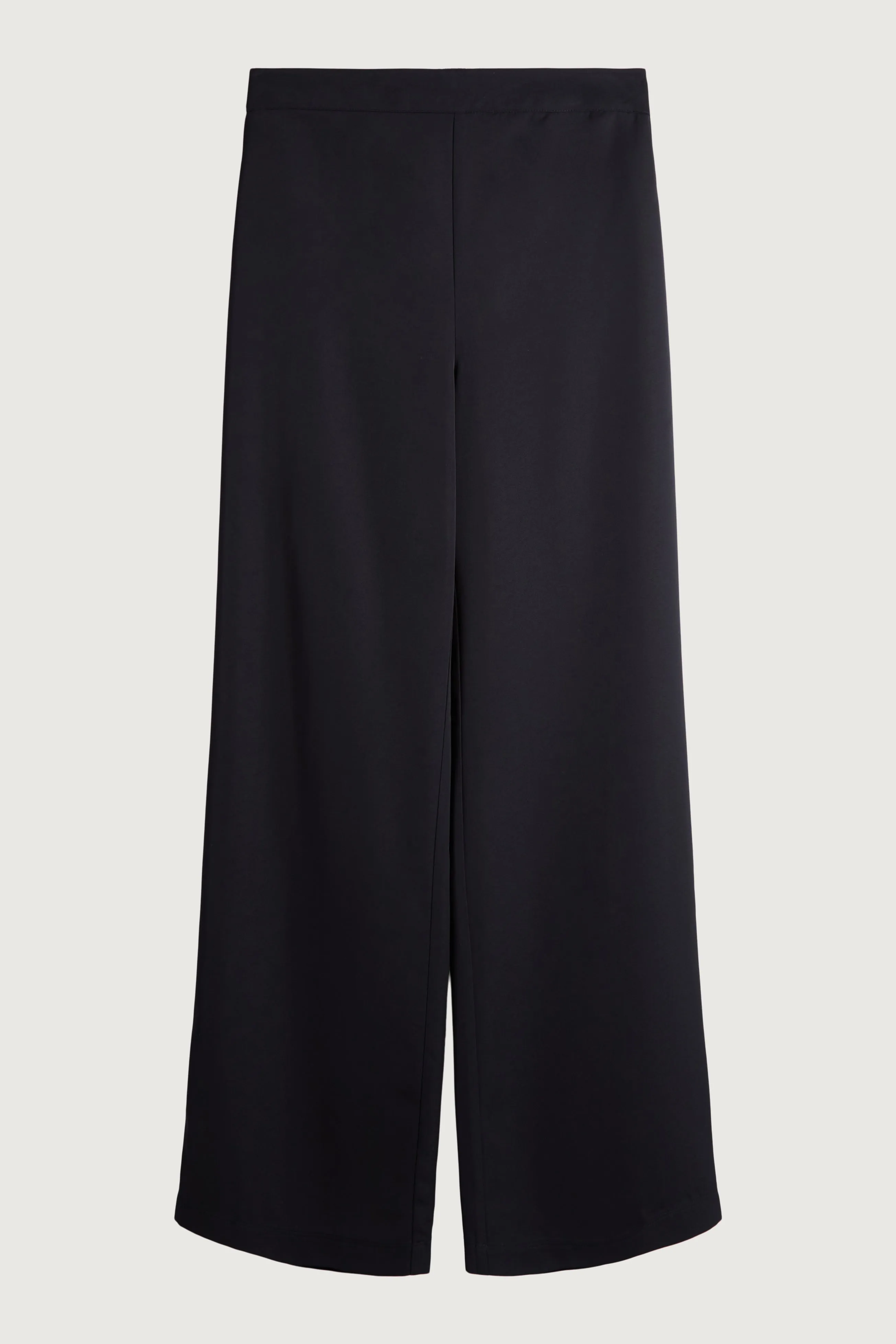 SATIN CREPE WIDE LEG PANT