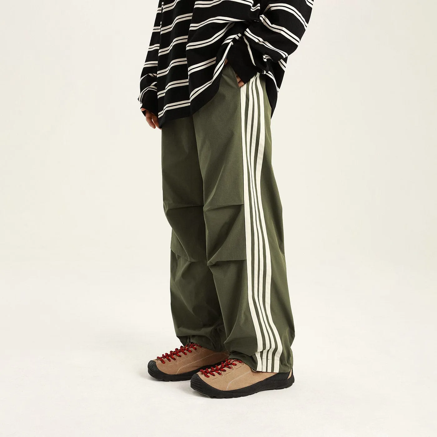 Side Striped Athletic Pants