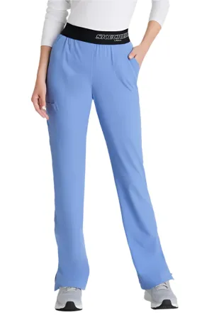 SKECHERS™ by Barco Breeze 3-Pocket Mid-Rise Straight Leg Scrub Pant