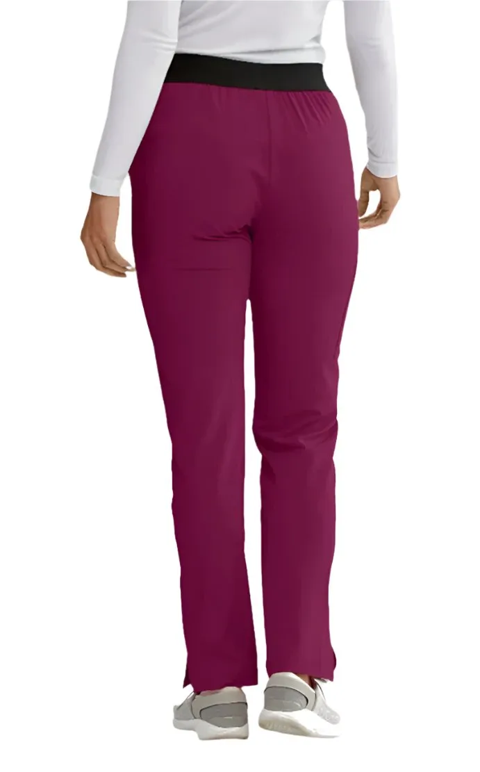 SKECHERS™ by Barco Breeze 3-Pocket Mid-Rise Straight Leg Scrub Pant