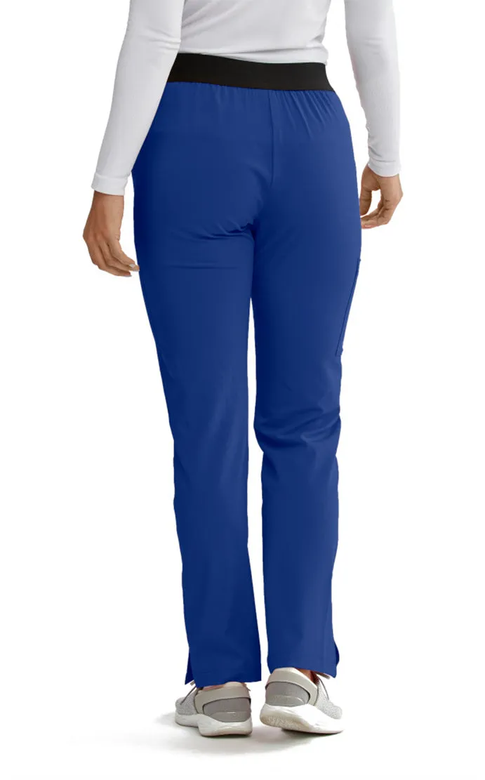 SKECHERS™ by Barco Breeze 3-Pocket Mid-Rise Straight Leg Scrub Pant