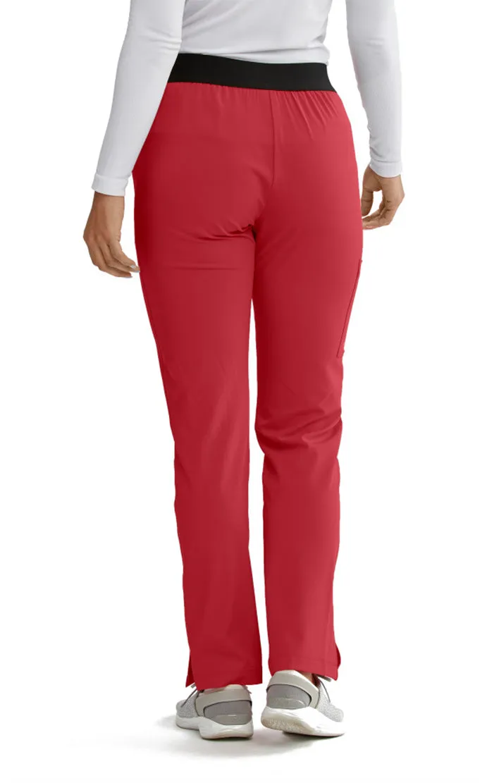 SKECHERS™ by Barco Breeze 3-Pocket Mid-Rise Straight Leg Scrub Pant