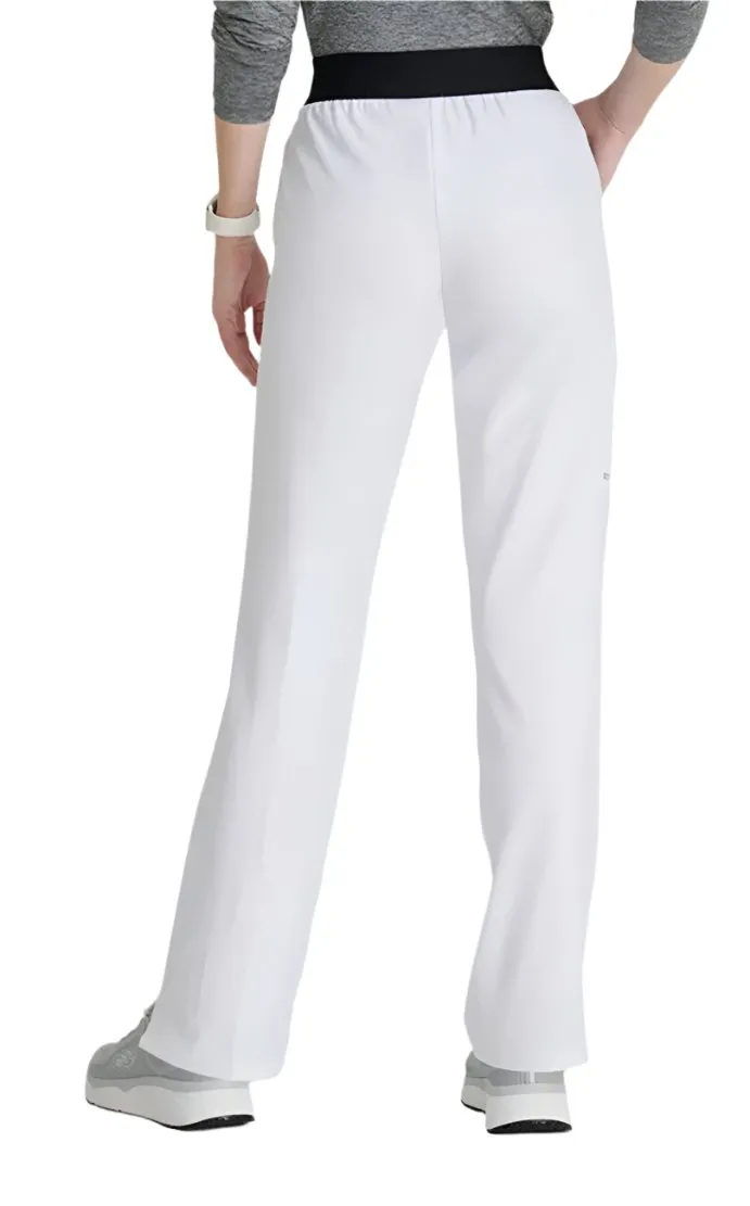 SKECHERS™ by Barco Breeze 3-Pocket Mid-Rise Straight Leg Scrub Pant