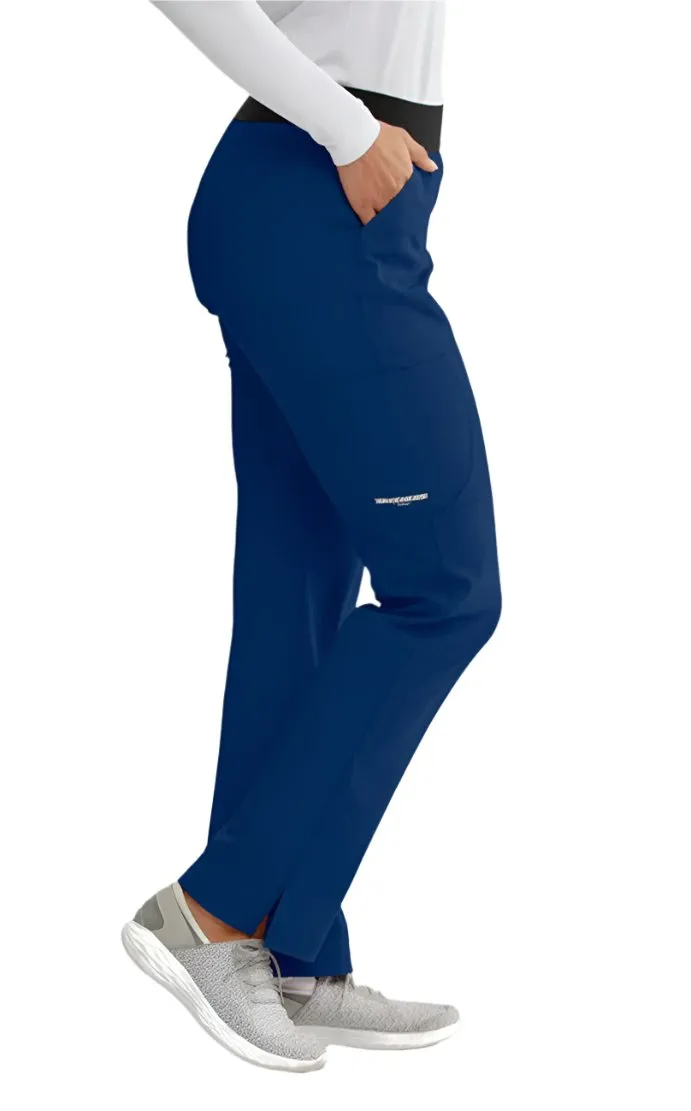 SKECHERS™ by Barco Breeze 3-Pocket Mid-Rise Straight Leg Scrub Pant