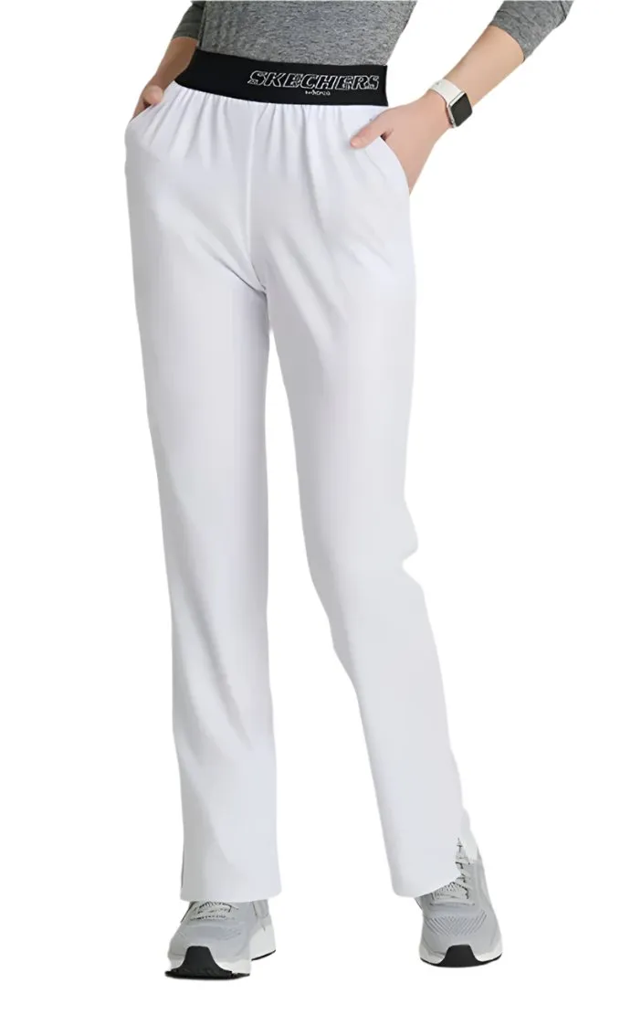 SKECHERS™ by Barco Breeze 3-Pocket Mid-Rise Straight Leg Scrub Pant