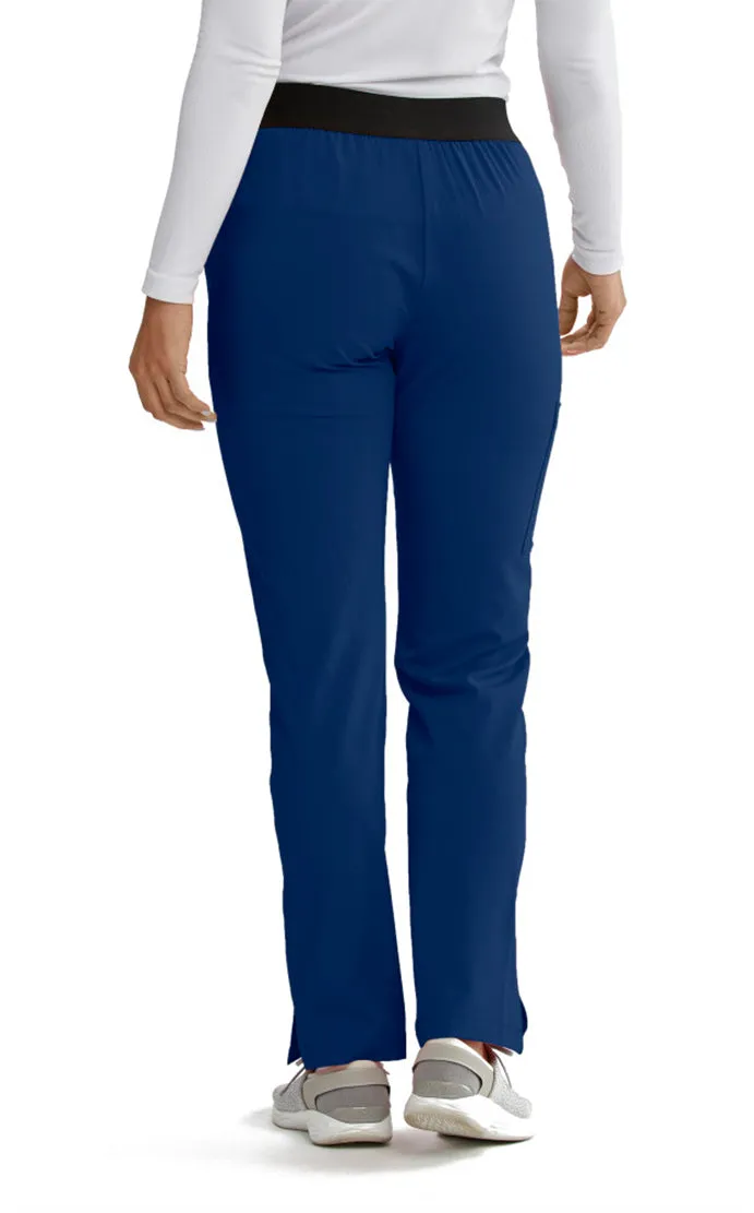 SKECHERS™ by Barco Breeze 3-Pocket Mid-Rise Straight Leg Scrub Pant