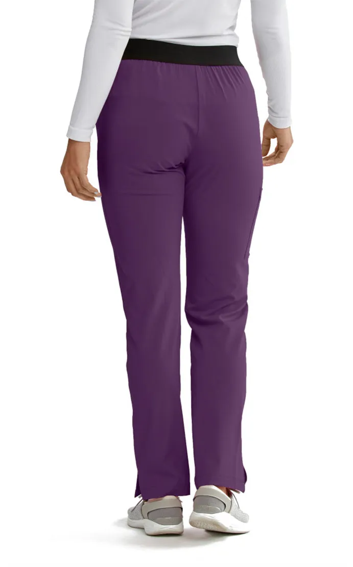 SKECHERS™ by Barco Breeze 3-Pocket Mid-Rise Straight Leg Scrub Pant