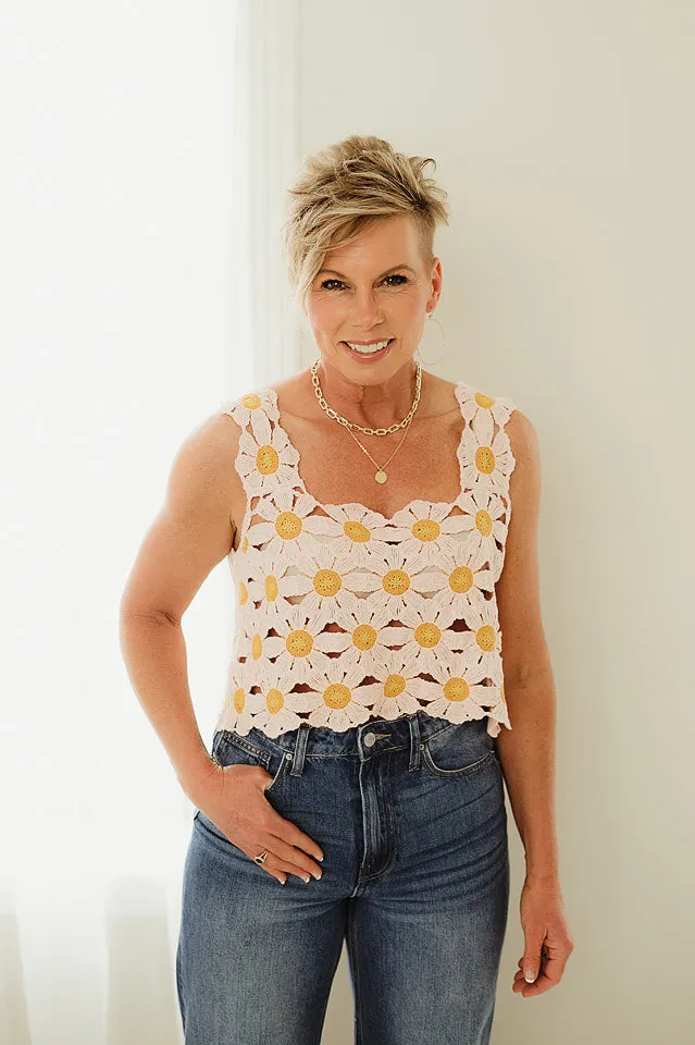 Spring Daisy Top