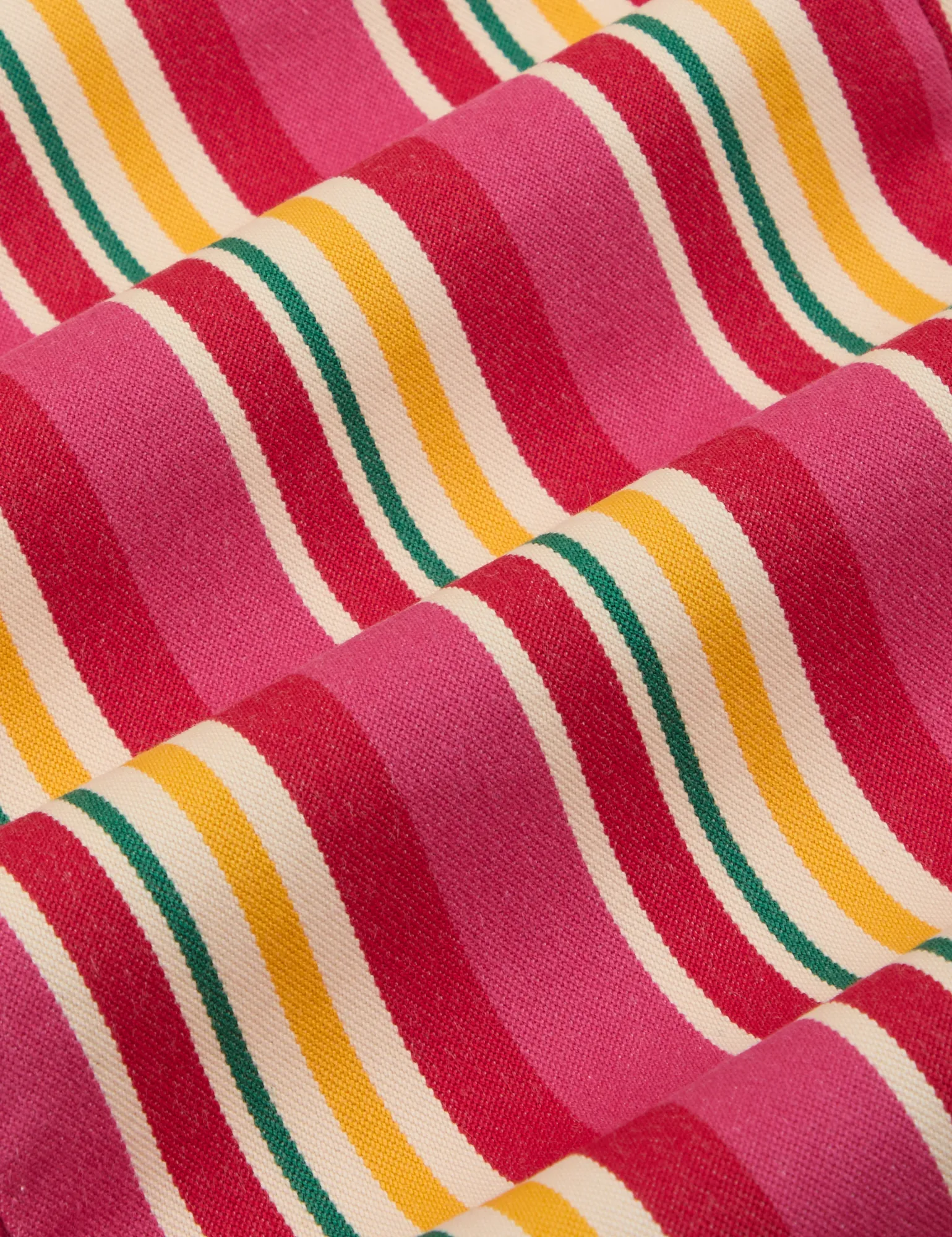 Stripe Work Pants - Cherry Candy