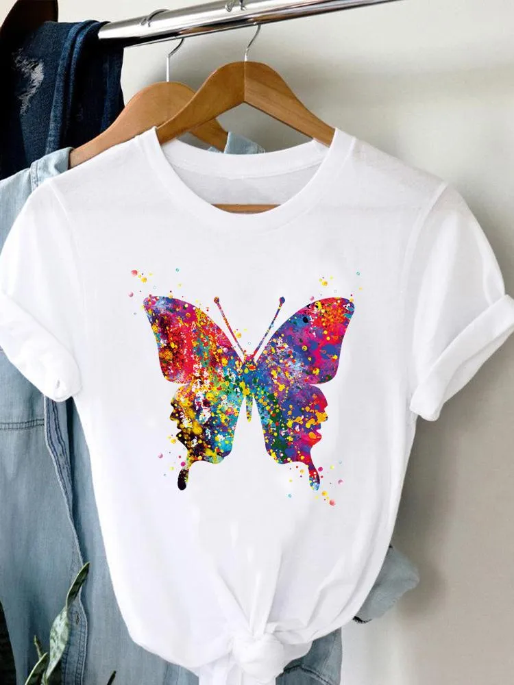 Summer Short Sleeve Print Graphic T Shirt
