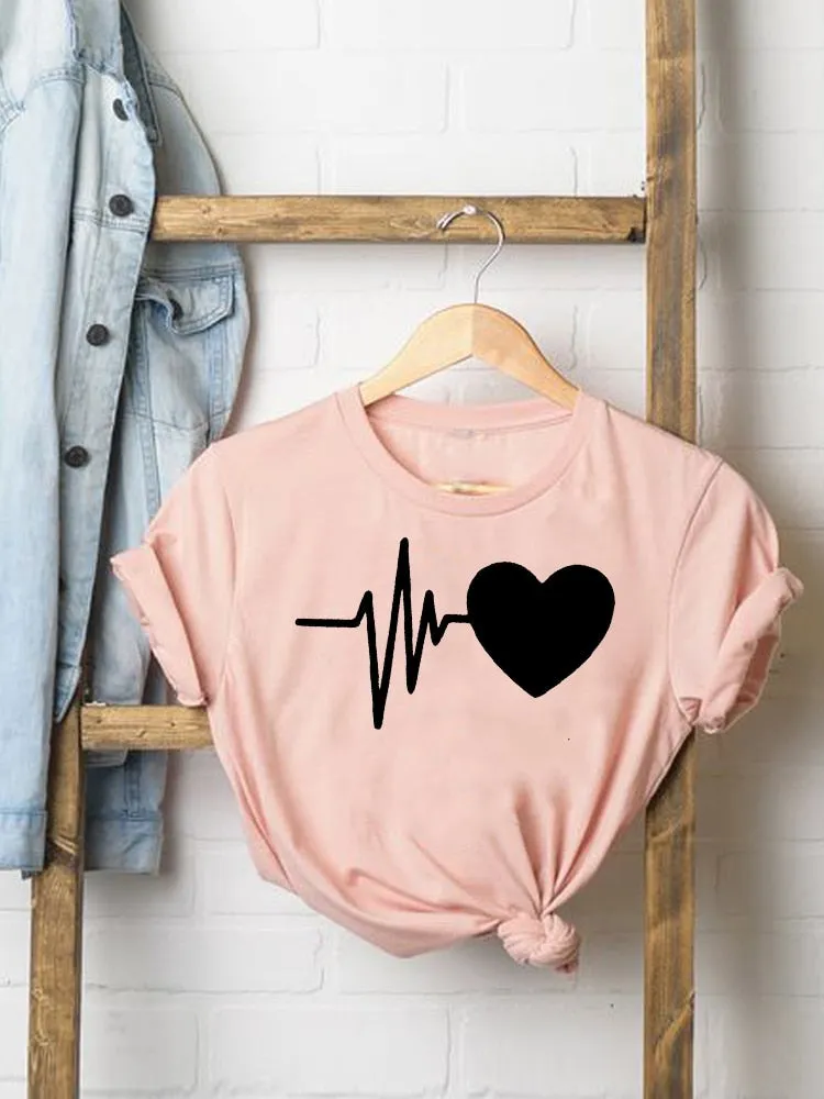 Summer Short Sleeve Print Graphic T Shirt