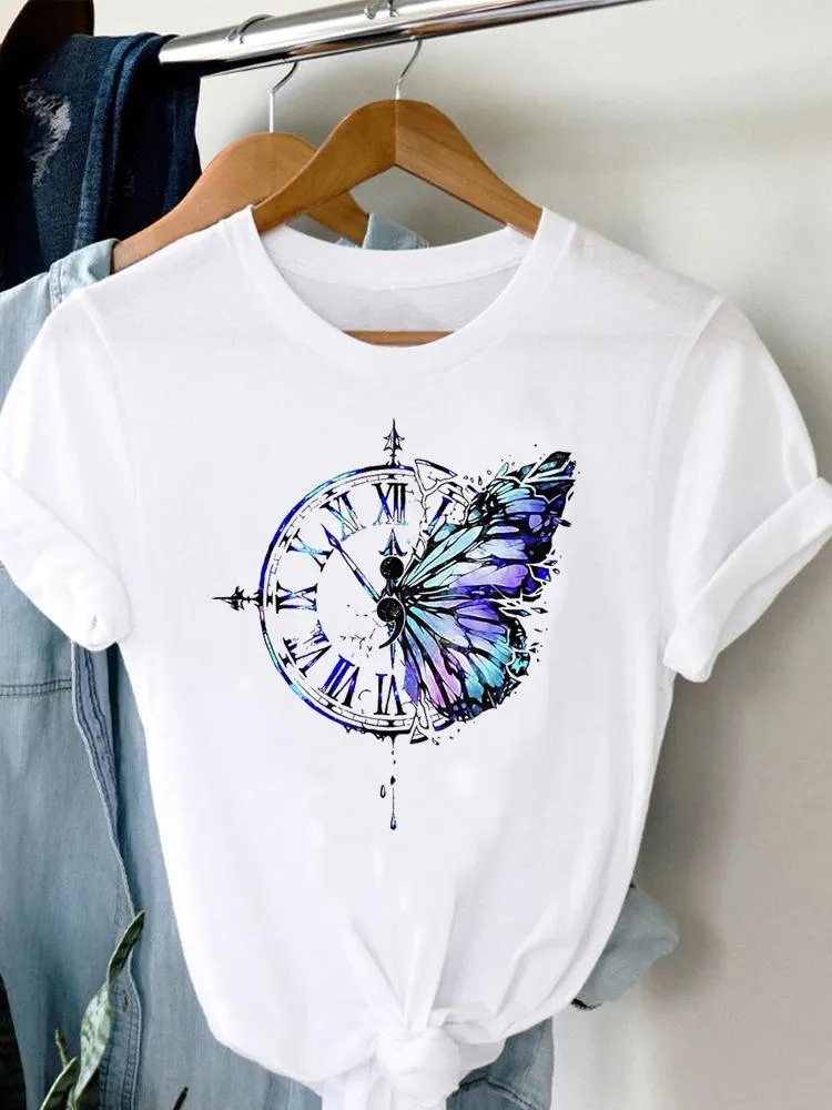 Summer Short Sleeve Print Graphic T Shirt