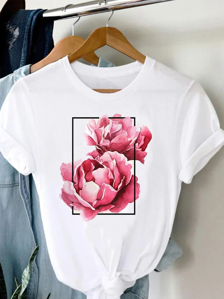 Summer Short Sleeve Print Graphic T Shirt