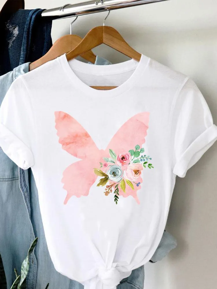 Summer Short Sleeve Print Graphic T Shirt