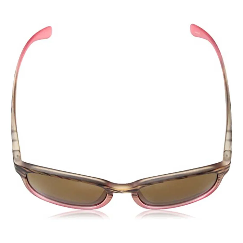 Suncloud Unisex Matte Tortoise Pink Fade Frames Brown Lens Loveseat Polarized Sunglasses - S-LOPPBRPF