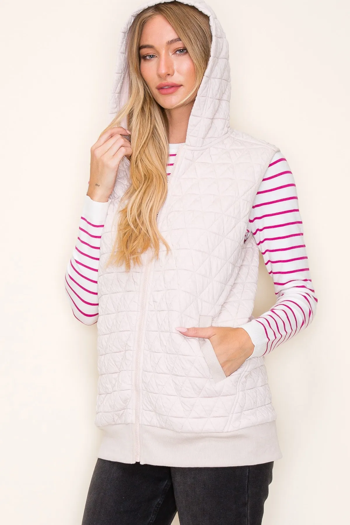 Texture Knit Vest