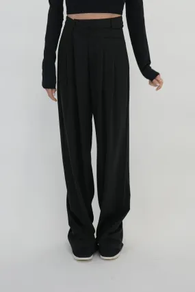 TITOU ASYMMETRIC WIDE LEG PANTS
