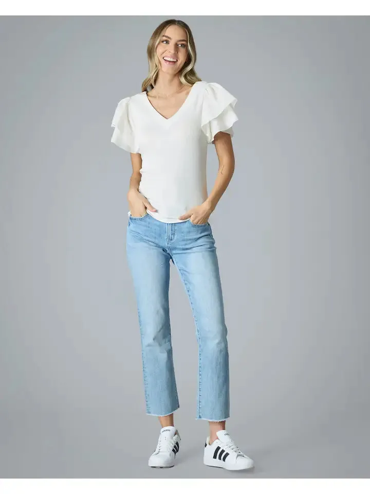 Whisper V Neck Top