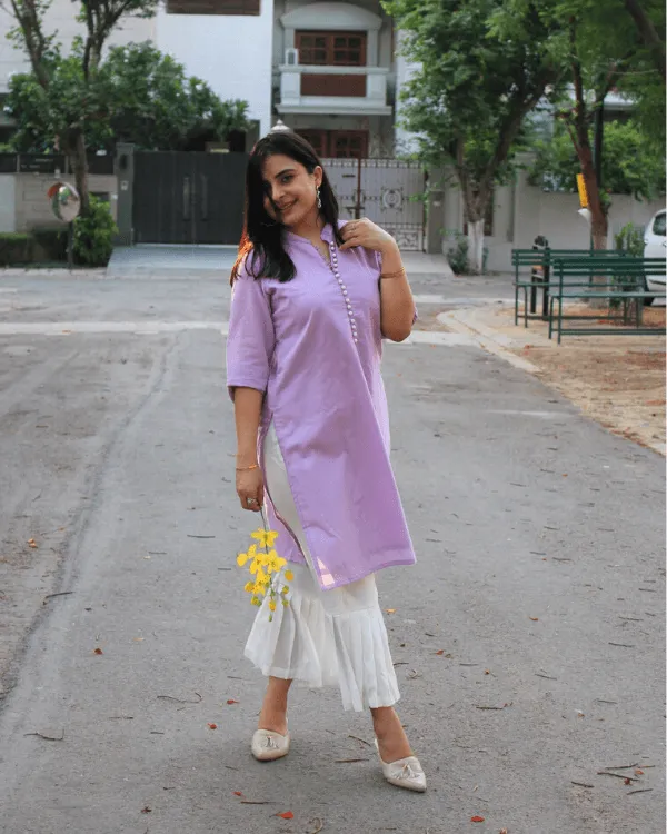 White Pleated Pants