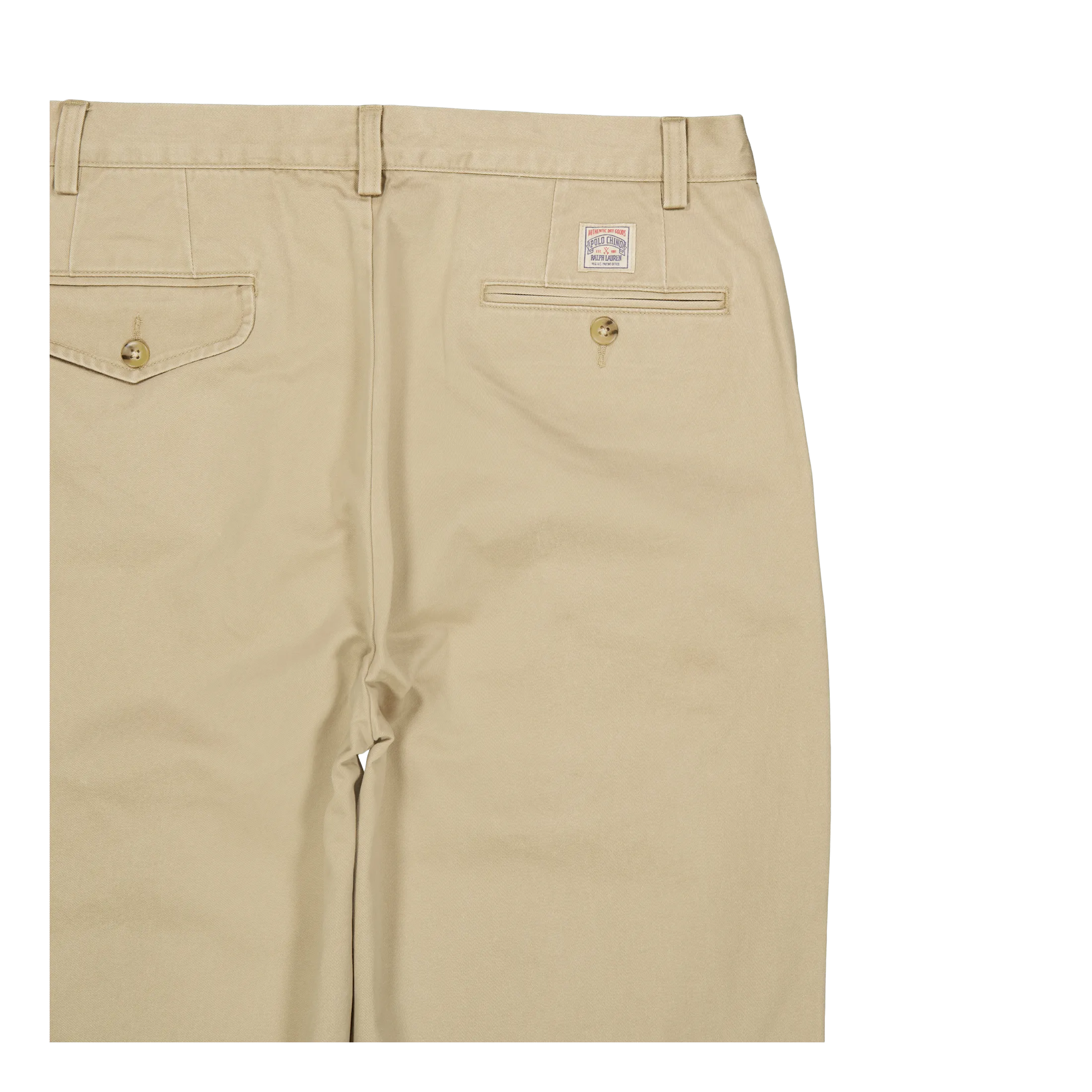 Whitman Relaxed Fit Pleated Chino Pant Rl Khaki