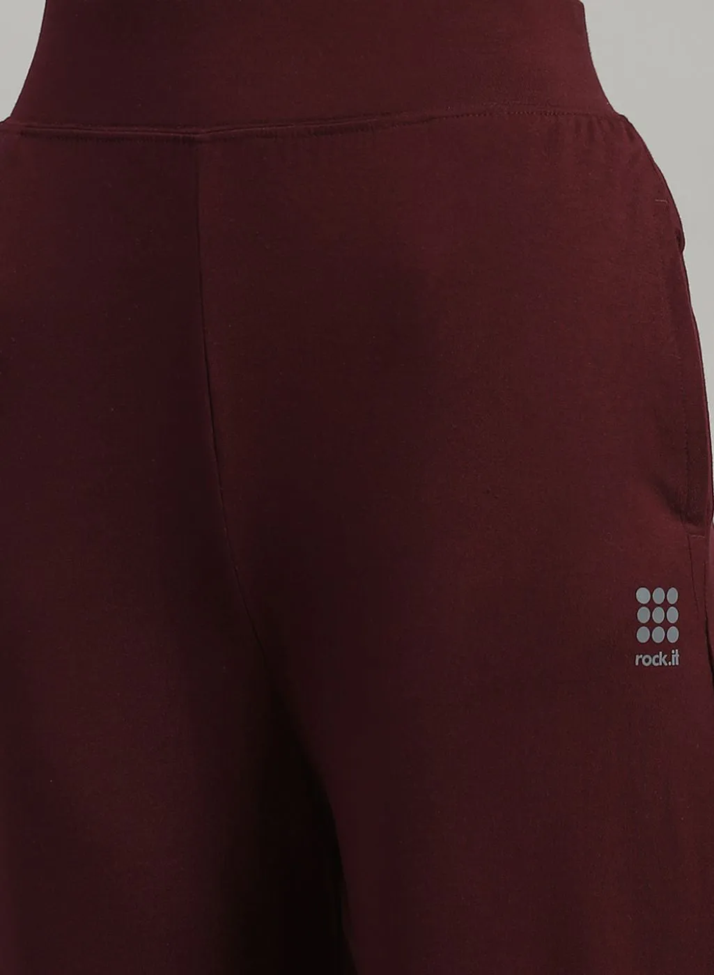 Women Brown Solid Trackpant