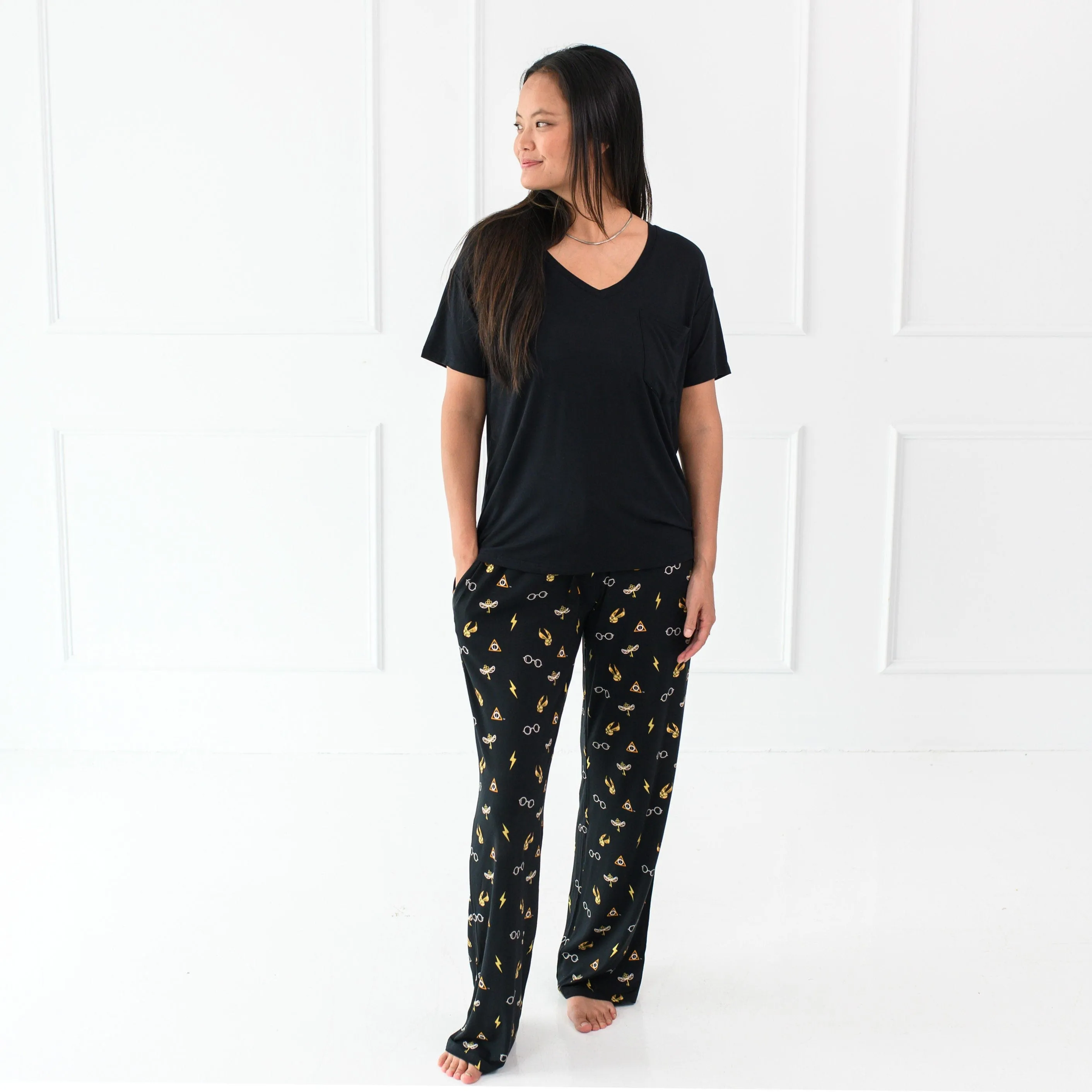 Women's Lounge Pants in Midnight Icon