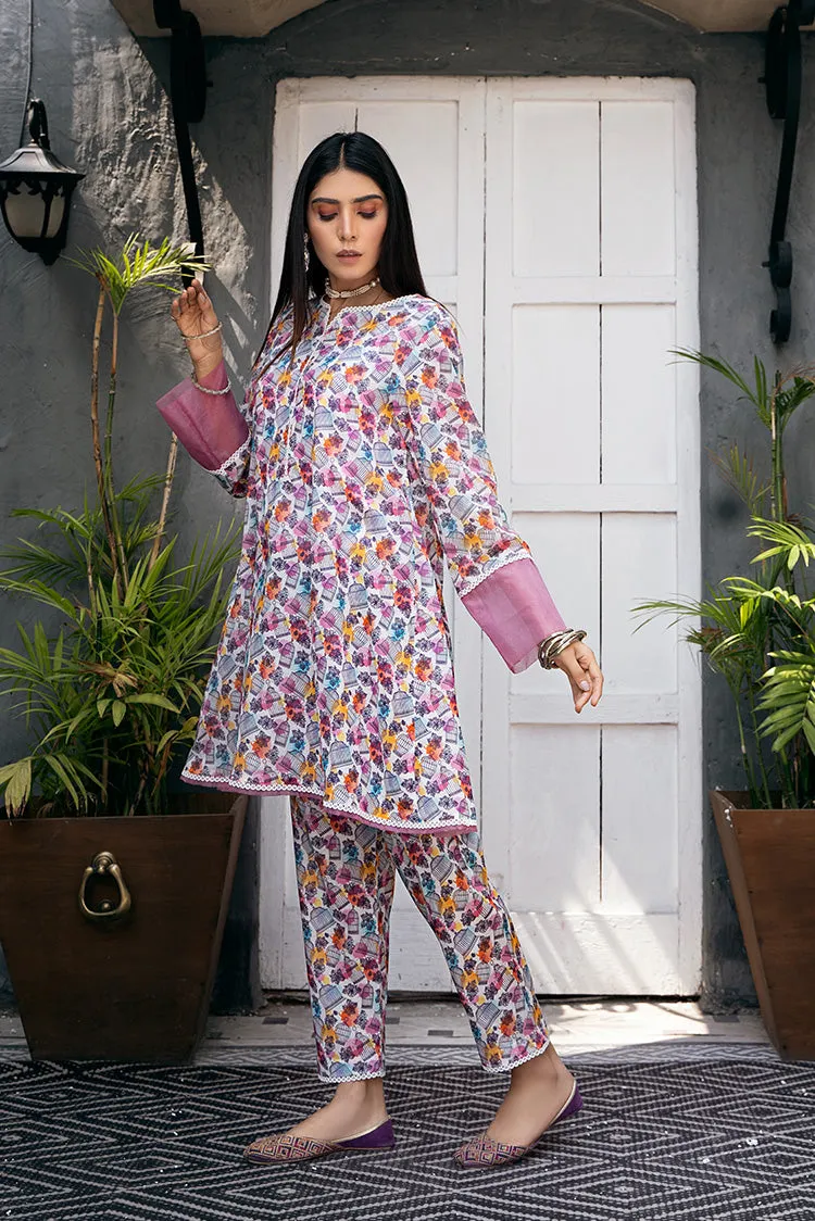 Zivah - Ready to Wear Summer Lawn Collection - Lilac