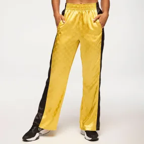 Zumba® Runway Straight Leg Track Pants - Gold